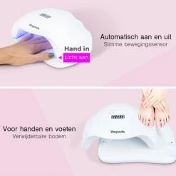 LifeGoods 54W LED Nageldroger Voor Gelnagels - Geschikt Voor Elke Nagel Gellak - 36 LEDs 13 LifeGoods 54W LED Nageldroger Voor Gelnagels - Geschikt Voor Elke Nagel Gellak - 36 LEDs -Lanaform Shop 550x528