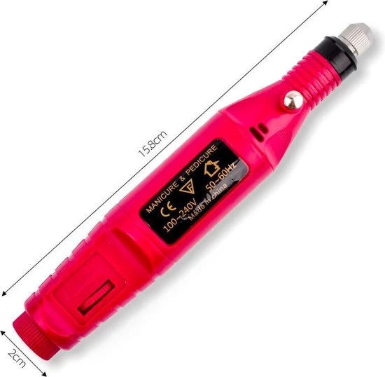 SFT Products Elektrische Nagelvijl - Nagelfrees Machine - Nagelvijl Set - Manicure - Pedicure -pedicureset Elektrisch - Nagelfrees Elektrische - Nagelfrees - Image 7