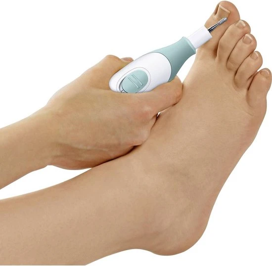 Sanitas SMA36 - Manicure-en Pedicureset Inclusief Opbergtas - Wit/Groen - Image 2