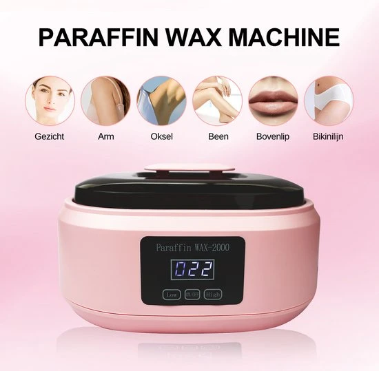 Faseras Paraffinebad - Met Display - Voor Handen/Voeten - Roze - Image 9