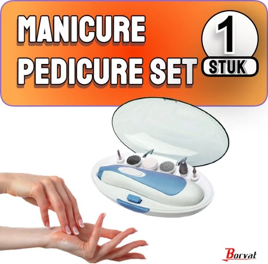 Borvat? | Manicure Pedicure Set - Handig Voor Onderweg En Thuis