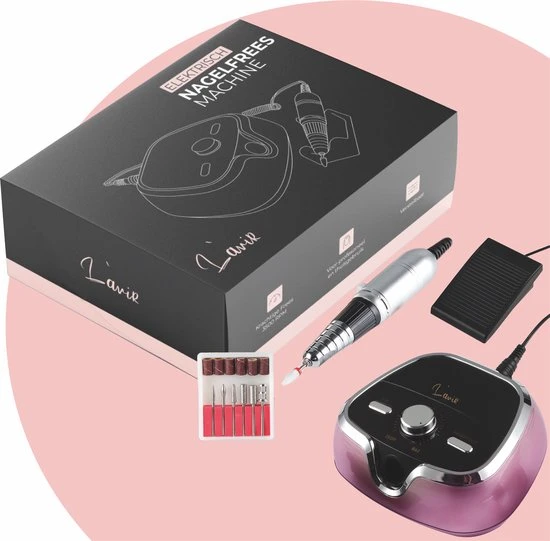 L'avir Nagelfrees Complete Set - 35000 RPM - Elektrische Nagelvijl - Manicure & Pedicure - Image 9
