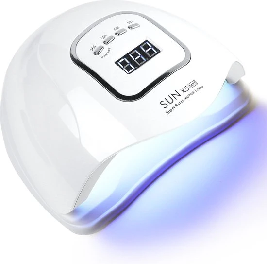 CACCIO? NAILS Victoria Nails Pro - 150W/45 LEDs - 2 In 1 UV/leD Lamp - 2021 SUNX5 MAX UV/LED Lamp - Manicure/Pedicure Handen En Voeten - Gellak - Gelnagels - Acrylnagels - Top Coat-Led Nagellamp-Uv Nagellamp-Nagels-Nageldroger - Nagel Tafellamp - Image 7