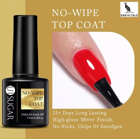 San Vitale? - Professionele UV-LED Nageldroger Lamp - Premium LED Nagellamp - Nagellak Lamp - Nagel LED Lamp - Salon Kwaliteit 150 Watt LED - Sun X7 Max - Nagellak Droger - Gellak Nagels - Smart Sensor - 59 Leds - INCLUSIEF GRATIS Base&Topcoat - Wit - Image 11