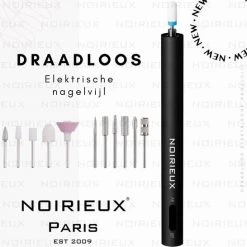 NOIRIEUX? Elektrische Nagelvijl - 12 Nagelfrees Bitjes - Nagelfrees - DRAADLOOS - Nagelvijl - Nagelvijl Electrisch - Manicure / Pedicure