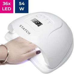 Statch LED Nageldroger Voor Gelnagels - Inclusief Bewegingssensor En Timer – 36LED Lampen- LCD Display