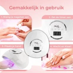 Vanilon UV Lamp Gelnagels – Gellak Nagel Droger – Black Friday 2022 - 86W LED – 2,5 Meter Snoer -Lanaform Shop 550x549 13