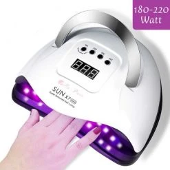 Bella Pure 180-220W Nageldroger - Vinger- En Teennagels - Bewegingssensor En Timer - 57 LED's