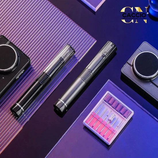 CACCIO? NAILS CACCIO?-40.000 RPM NAIL MASTER-2022 Grijs Nagelfrees-Draadloze-Oplaadbare-Power Bank-2022 Geupgraded Nagelfrees-Pedicure En Manicure-Nieuwe Technologie-Aluminimum Nagelfrees-Gellak Nagels-Acryl Nagels-Nagelstudio-Nagels-Professioneel 9 CACCIO? NAILS CACCIO?-40.000 RPM NAIL MASTER-2022 Grijs Nagelfrees-Draadloze-Oplaadbare-Power Bank-2022 Geupgraded Nagelfrees-Pedicure En Manicure-Nieuwe Technologie-Aluminimum Nagelfrees-Gellak Nagels-Acryl Nagels-Nagelstudio-Nagels-Professioneel - Image 7