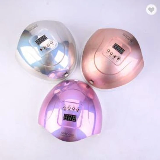 Merkloos 80 Watt UV LED Lamp Nagels - 45 Leds- Nagel - UV- LED Lamp - Paars - Nagellamp - Nail Dryer - Nagels - Salon - Lamp - Daniqqi- Valentijnsdag - Image 2