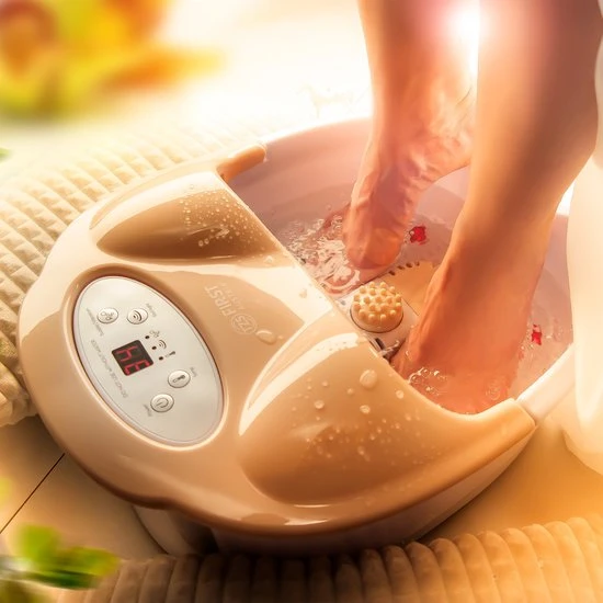 TZS First Austria 8115-3 Digitaal Voetenbad Met Massage - Wit/Beige - Image 6