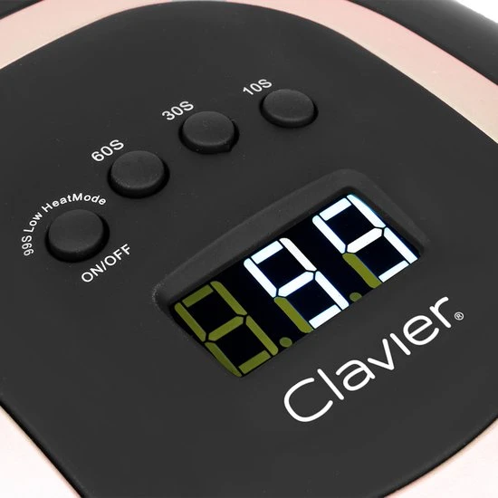 Clavier UV/LED Nagellamp 220W - Zwart Mat - Q10 - Image 5