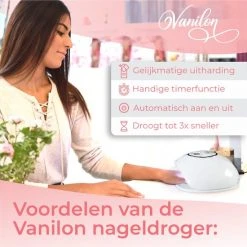 Vanilon UV Lamp Gelnagels – Gellak Nagel Droger – Black Friday 2022 - 86W LED – 2,5 Meter Snoer -Lanaform Shop 550x550 128