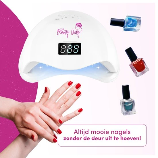 TheBeautyWay Nageldroger - Voor Gelnagels - Geschikt Voor Elke Nagel Gellak - 24 LEDs - Image 4