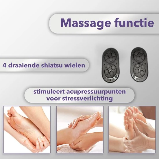 Qualita Qualitá® Elektrisch Voetenbad Zwart – Voetmassage – Voetbad - Image 9