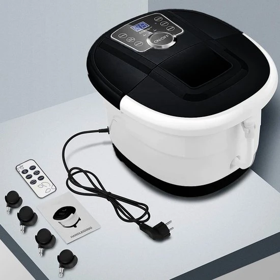 Qualita Qualitá® Elektrisch Voetenbad Zwart – Voetmassage – Voetbad - Image 12