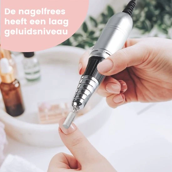 L'avir Nagelfrees Complete Set - 35000 RPM - Elektrische Nagelvijl - Manicure & Pedicure - Image 3