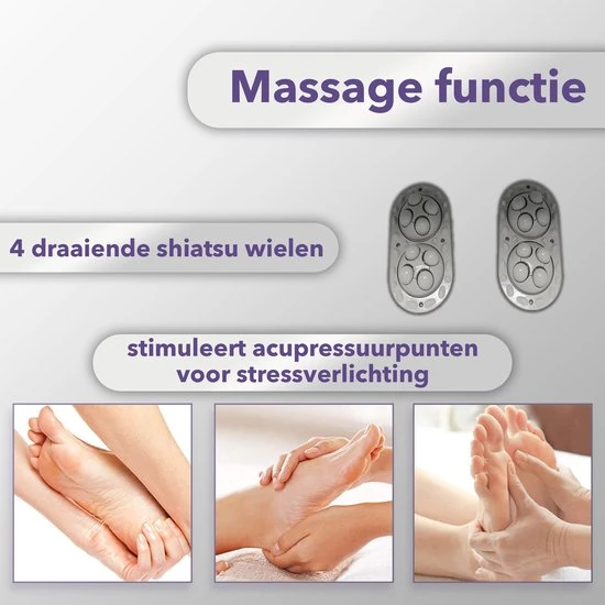 Qualita Qualit?? Voetenbad Grijs - Voetbad - Voetenbad Met Massage - Image 4