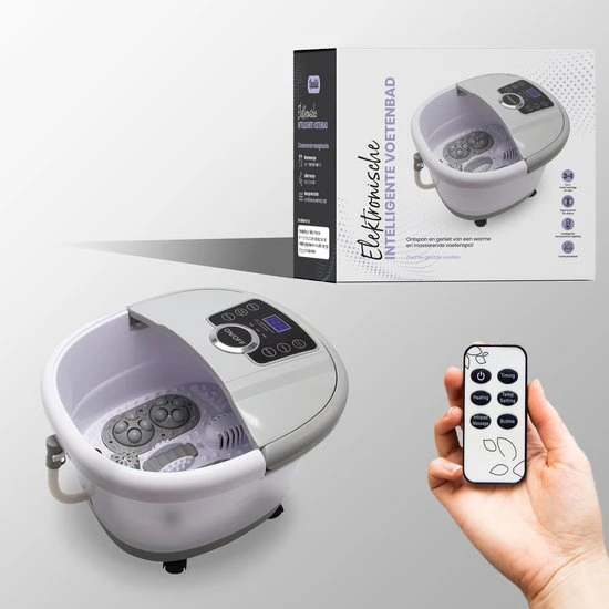 Qualita Qualit?? Voetenbad Grijs - Voetbad - Voetenbad Met Massage - Image 7