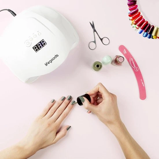 LifeGoods 54W LED Nageldroger Voor Gelnagels - Geschikt Voor Elke Nagel Gellak - 36 LEDs 9 LifeGoods 54W LED Nageldroger Voor Gelnagels - Geschikt Voor Elke Nagel Gellak - 36 LEDs - Image 7