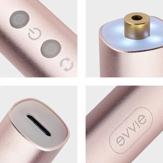 Evvie Draadloze Elektrische Nagelvijl Nagelfrees - Manicure Pedicureset Electrisch - Oplaadbaar - Met LED Verlichting - USB C Kabel Meegeleverd - Image 3