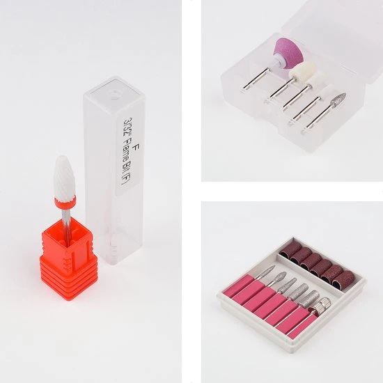 Evvie Draadloze Elektrische Nagelvijl Nagelfrees - Manicure Pedicureset Electrisch - Oplaadbaar - Met LED Verlichting - USB C Kabel Meegeleverd - Image 5