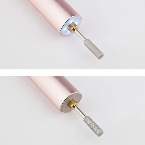 Evvie Draadloze Elektrische Nagelvijl Nagelfrees - Manicure Pedicureset Electrisch - Oplaadbaar - Met LED Verlichting - USB C Kabel Meegeleverd - Image 7