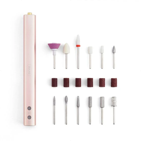 Evvie Draadloze Elektrische Nagelvijl Nagelfrees - Manicure Pedicureset Electrisch - Oplaadbaar - Met LED Verlichting - USB C Kabel Meegeleverd - Image 10