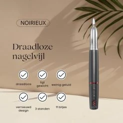 NOIRIEUX? - Elektrische Nagelvijl - 11 Nagelfrees Bitjes - Nagelfrees - DRAADLOOS - Nagelvijl - Nagelvijl Electrisch - Manicure / Pedicure 14 NOIRIEUX? - Elektrische Nagelvijl - 11 Nagelfrees Bitjes - Nagelfrees - DRAADLOOS - Nagelvijl - Nagelvijl Electrisch - Manicure / Pedicure -Lanaform Shop 550x550 477