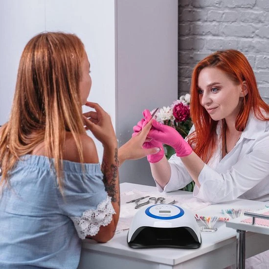 Alizendeh 168W LED UV Nageldroger UV Lamp Gelnagels - LED Lamp Nagels - Gellak Lamp - Nageldroger Met 4 Timer 42 Lichten Witte Met Sensor Nagellak Droger - Image 5