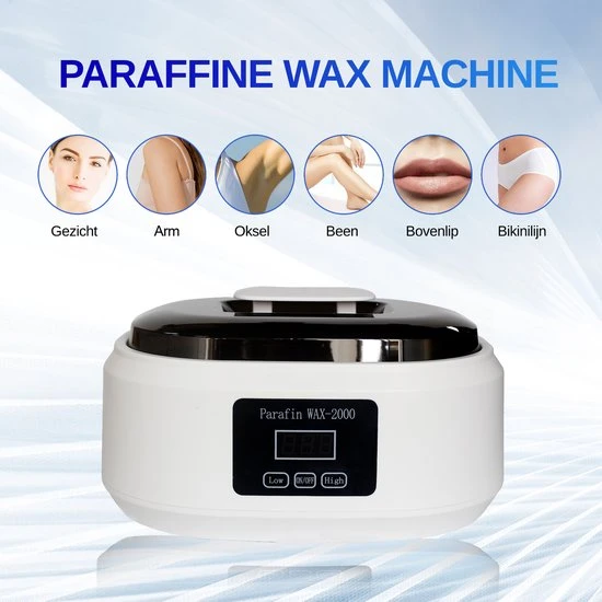 Faseras Paraffinebad - Met Display - Voor Handen/Voeten - Wit - Image 6