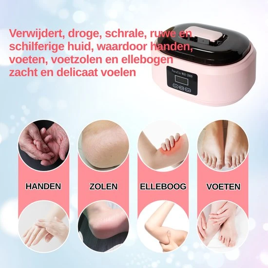 Faseras Paraffinebad - Met Display - Voor Handen/Voeten - Roze - Image 8
