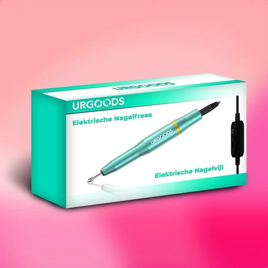 URGOODS Elektrische Nagelvijl - Nagelfrees - Manicure En Pedicure Set - Met Bitjes, Schuurrolletjes En Nagelknipper - Image 5