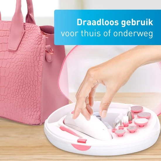 Grundig Manicure- En Pedicureset - Oplaadbaar - Met 11 Accessoires - Mooie Nagels, Zachte Voeten - Image 3