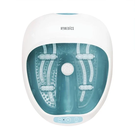 HoMedics FS250 Luxe Voetenbad Met Warmtefunctie - Inclusief Pedicure Opzetstukken