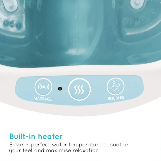 HoMedics FS250 Luxe Voetenbad Met Warmtefunctie - Inclusief Pedicure Opzetstukken - Image 7