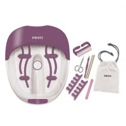 HoMedics FS100DBEU Luxe Voetenbad Met Pedicureset - Voetmassage - Voetbubbelbad