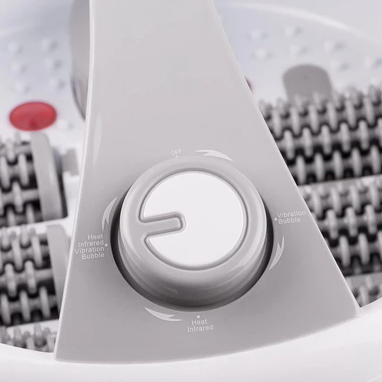 TZS First Austria 8115-1 Voetenbad Met 3 Massageprogramma's - Wit/Grijs - Image 5