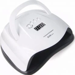 ExCorn Professionele 42LED UV Nagellamp - SMART Sensor - 80 W Nageldroger Voor Gelnagels ?Sun X 5 Plus - 2 Handen Droger ? Timer ? UV LCD Display ? Dubbel Licht ? Automatiche Sensor ? Heat Mode ? Nagel Gellak