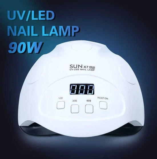 Nail Fashion Professionele Nageldroger 90 Watt - Nagel Lamp LED - Gel Nagellak - Gelpolish - Gel Nagels - Builder Gel - Acryl - Image 6
