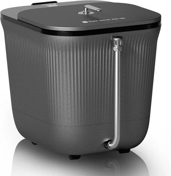 JUCAGO Elektrisch Voetenbad - Automatische Voetmassage - Voetbad Met Massage - Shiatsu - Voetenbadje - 12L - Image 5