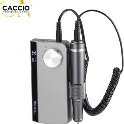 CACCIO® NAILS 2022 Wireless Nagelfrees - 501 Grijs Draadloze Nagelfrees - Nagelfrees - Manicure/pedicure Voeten En Handen Acrylnagels-Gelnagels - Nagels - Nail Drill Machine - 35000 RPM - Roze - Inclusief 6 Bitjes - Hoge Kwaliteit - Nagelstudio - Professioneel