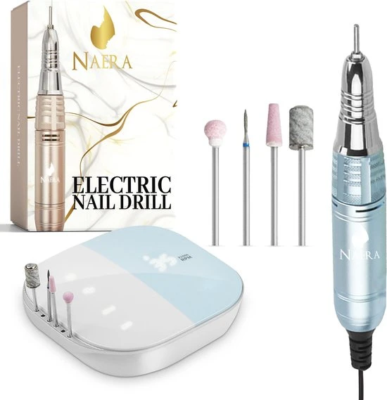 Naera Nagelfrees 35000 RPM - Elektrische Nagelvijl - Manicure En Pedicure - Blauw