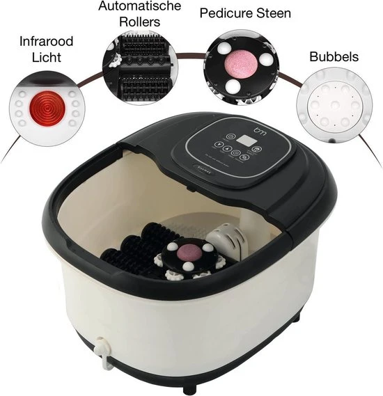 Bluemay Voetenbad - Massageapparaat - Voetmassage - Voetbad - Voetenbad Met Massage - Image 4