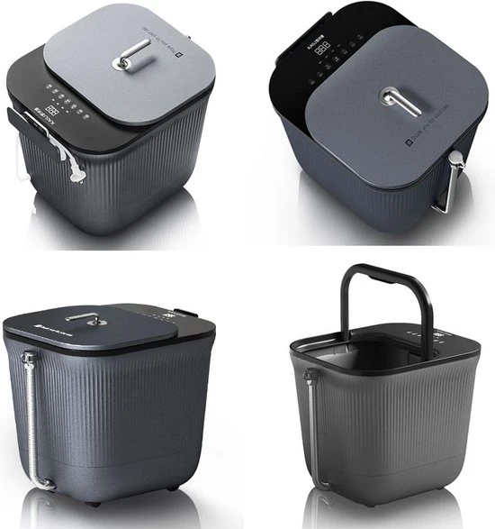 JUCAGO Elektrisch Voetenbad - Automatische Voetmassage - Voetbad Met Massage - Shiatsu - Voetenbadje - 12L - Image 9