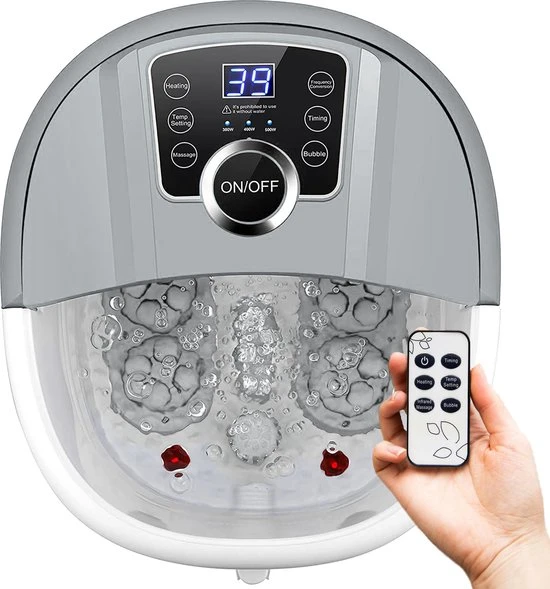 Qualita Qualit?? Voetenbad Grijs - Voetbad - Voetenbad Met Massage