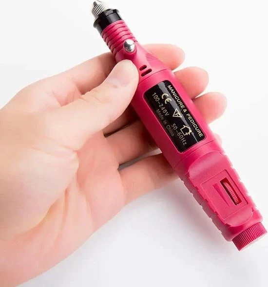 Merkloos Elektrische Nagelvijl - Nagelfrees Machine - Nagelvijl Set - Manicure - Pedicure -pedicureset Elektrisch - Nagelfrees Elektrische - Nagelfrees - Image 3