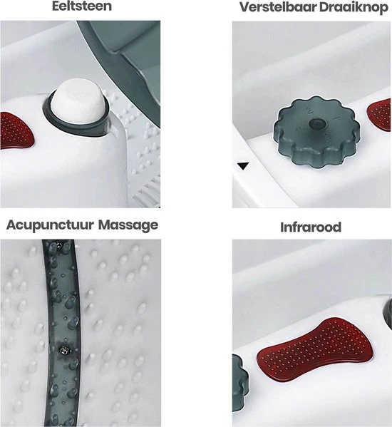 Buxibo Foot Spa - 3 Liter Voetenbad - 40x35x66CM - Image 4