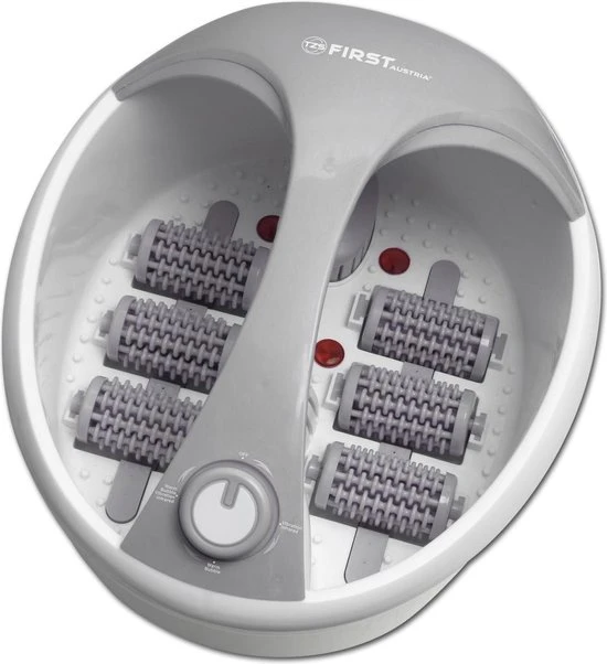 TZS First Austria 8115-1 Voetenbad Met 3 Massageprogramma's - Wit/Grijs