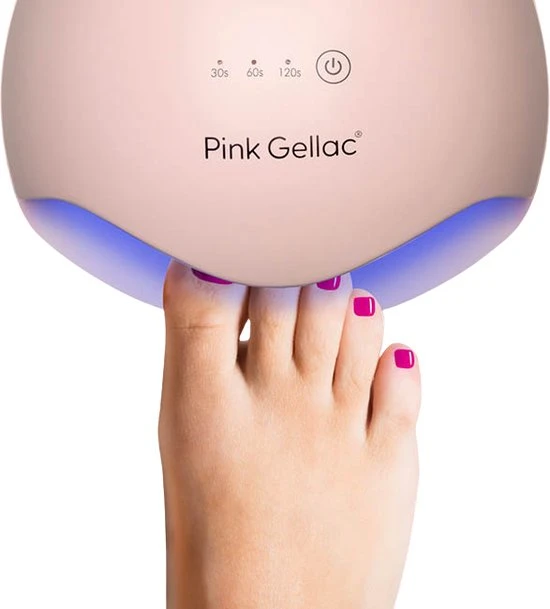Pink Gellac | Pro LED Lamp - Nageldroger Voor Gellak - Roze - Met Timer - Image 3